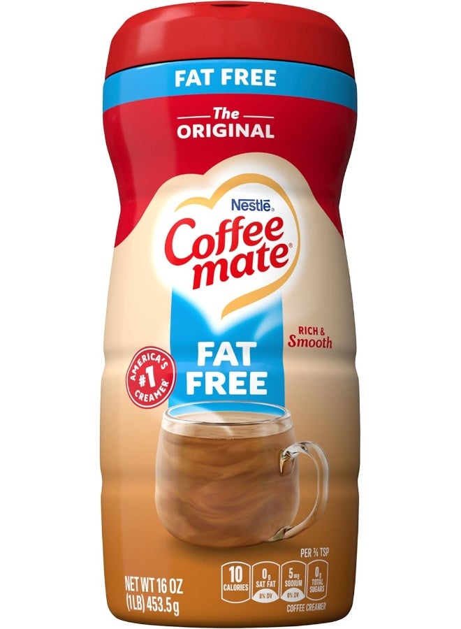 Nestlé Coffee Mate Fat Free Coffee Creamer - 453G